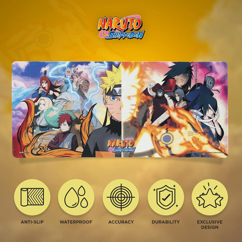 Naruto Shippuden XXL Mouse Mat Desk Pad Image 2