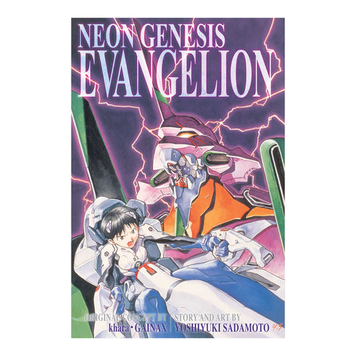 Neon Genesis Evangelion 3-in-1 Edition Volume 01 Manga Book Front Cover