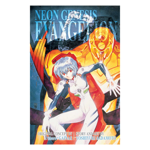 Neon Genesis Evangelion 3-in-1 Edition Volume 02 Manga Book Front Cover