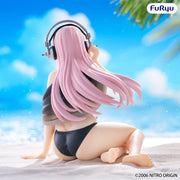 Nitroplus Super Sonico (Swimsuit Black Color Ver.) Noodle Stopper Figure image 3