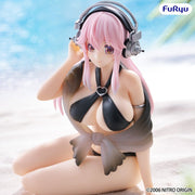 Nitroplus Super Sonico (Swimsuit Black Color Ver.) Noodle Stopper Figure image 4