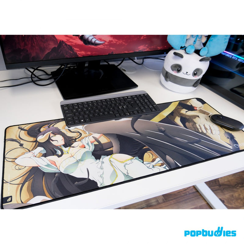 OVERLORD Albedo & Ainz Gaming Mousepad XXL image 3