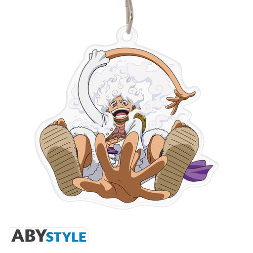 One Piece Acryl® Keyring Monkey D. Luffy (Gear 5th) image 1