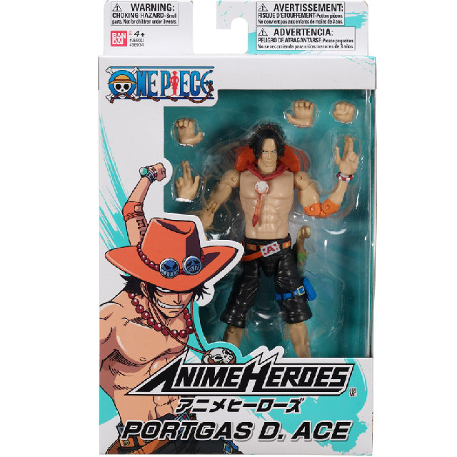 One Piece Anime Heroes Action Figure Portgas D. Ace Image 1