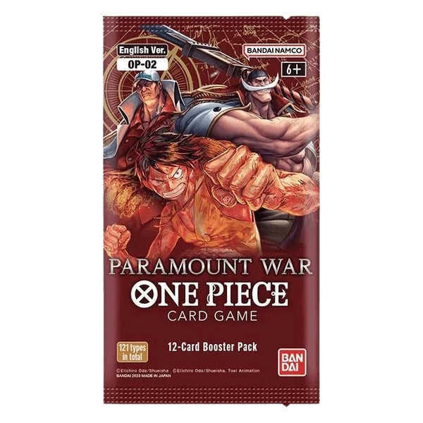 One Piece Card Game Booster Pack - Paramount War OP-02