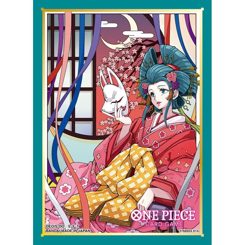 One Piece Card Game Official Sleeve 10 Hiyori