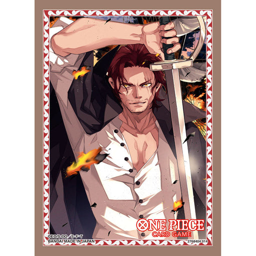 One Piece Card Game Official Sleeve 10 Shanks