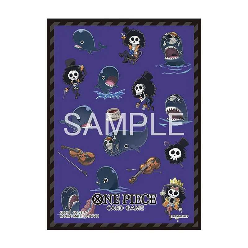 One Piece Card Game Official Sleeve 14  Brook and Laboon