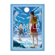 One Piece Card Game Official Sleeve 15 (4 Kinds Assortment) Luffy & Ace