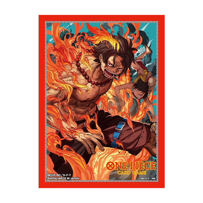 One Piece Card Game Official Sleeve Bandai TCG+ Store Edition Vol. 5 Portgas D. Ace