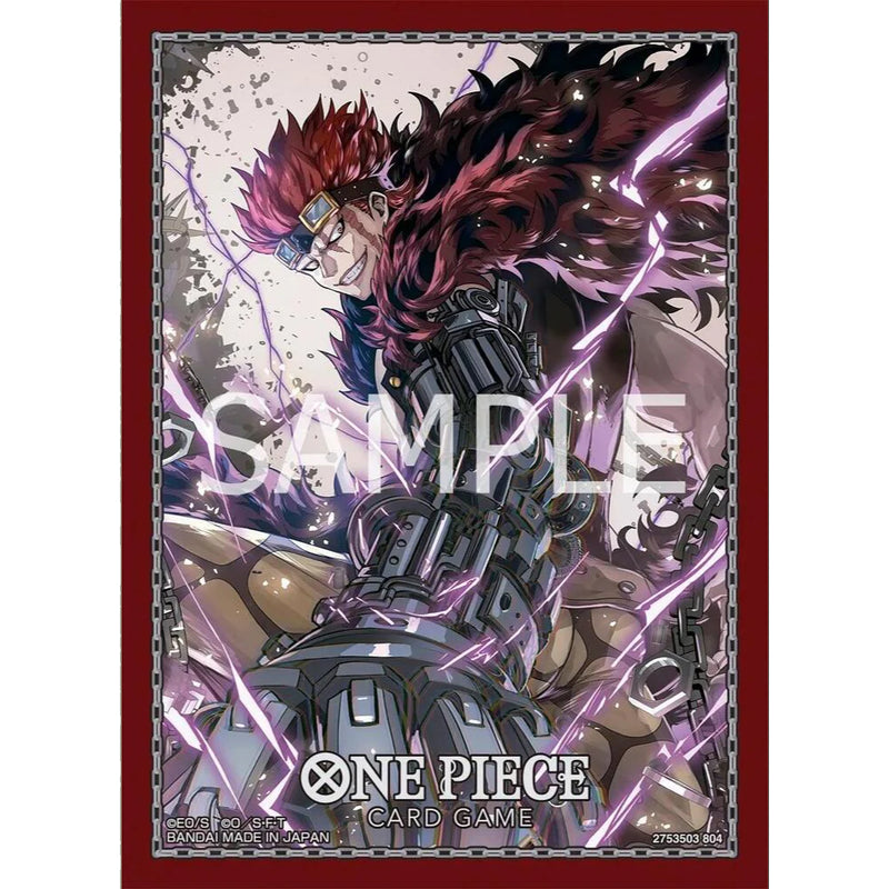 One Piece Card Game Official Sleeves 9 eustass