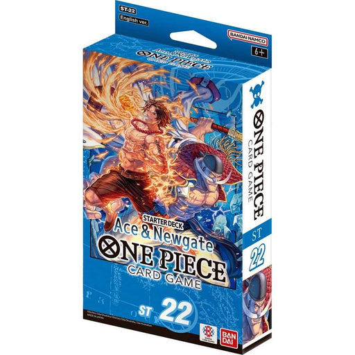 One Piece Card Game Starter Deck ST-22 (Blue) Ace & Newgate
