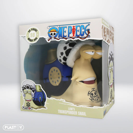 One Piece Coin Bank Trafalgar Law Transponder Snail image 5