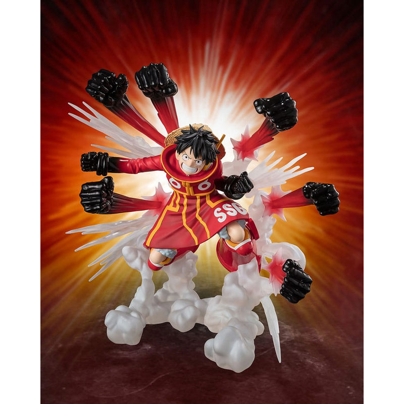 One Piece FiguartsZERO Extra Battle Monkey D. Luffy (Gum Gum Hawk Gatling) image 1