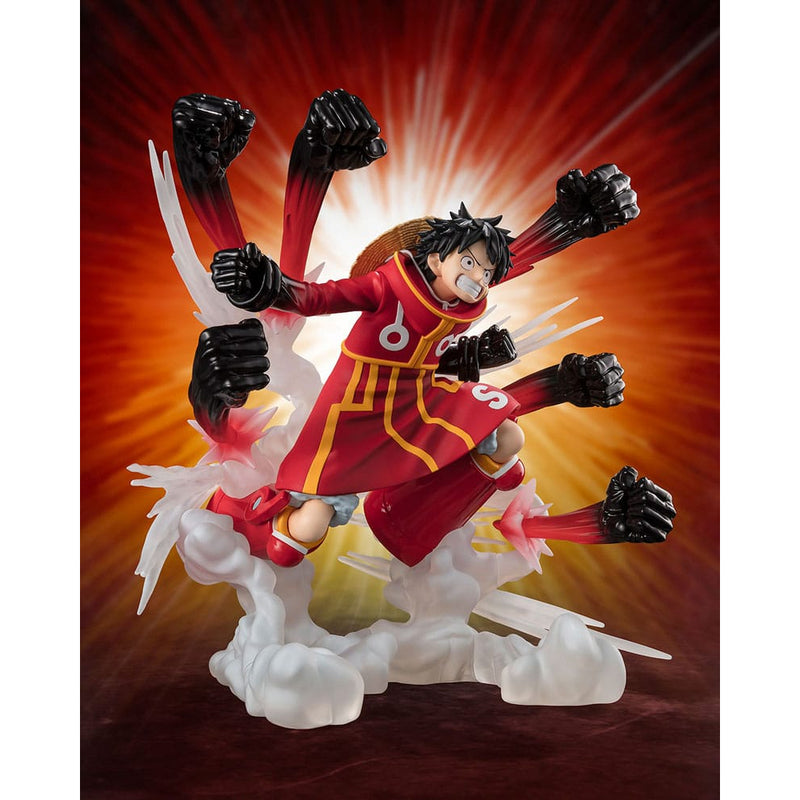 One Piece FiguartsZERO Extra Battle Monkey D. Luffy (Gum Gum Hawk Gatling) image 3