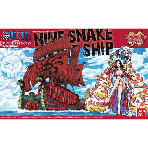 One Piece Grand Ship Collection Nine Snake Pirate Ship Model Kit image 1