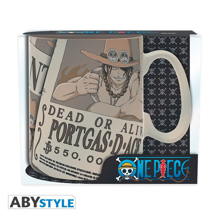 One Piece Kingsize Mug Portgas D. Ace Wanted Poster image 4