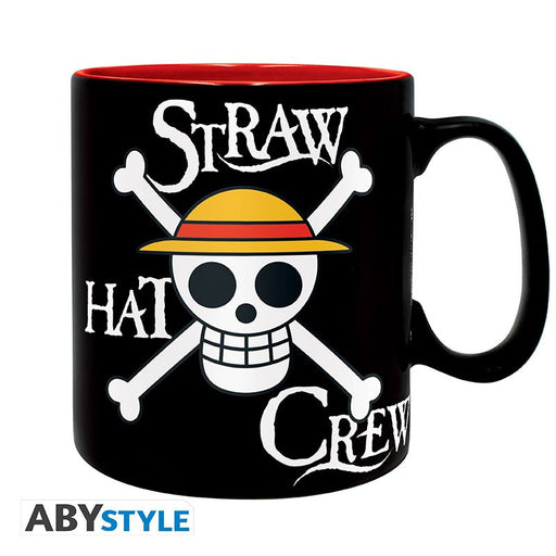 One Piece Kingsize Mug Straw Hat Skull & Luffy image 1