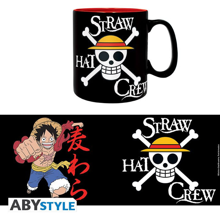 One Piece Kingsize Mug Straw Hat Skull & Luffy image 5