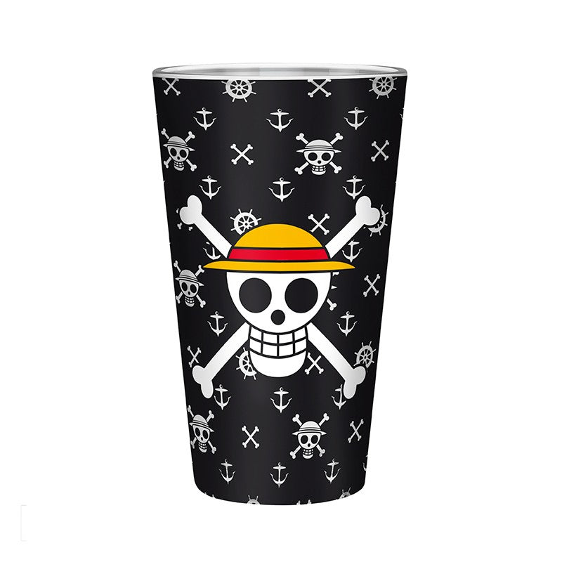 One Piece Large Drinking Glass Monkey D. Luffy 1