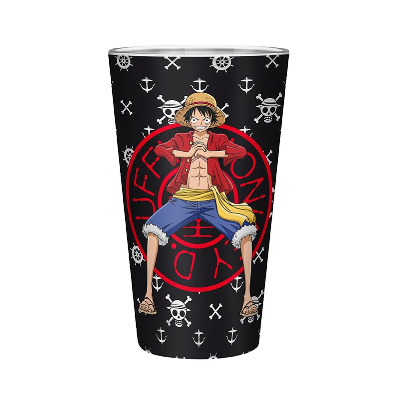 One Piece Large Drinking Glass Monkey D. Luffy 2