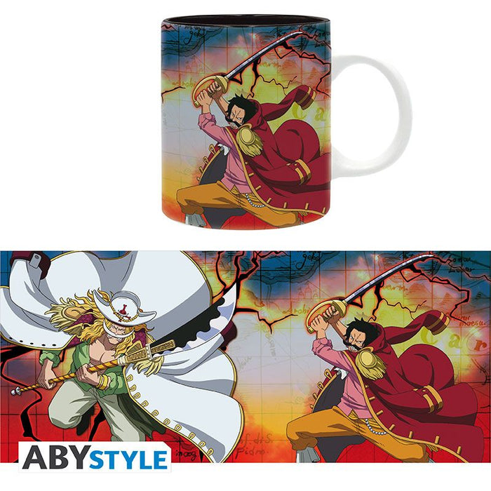 One Piece Roger vs Whitebeard Mug