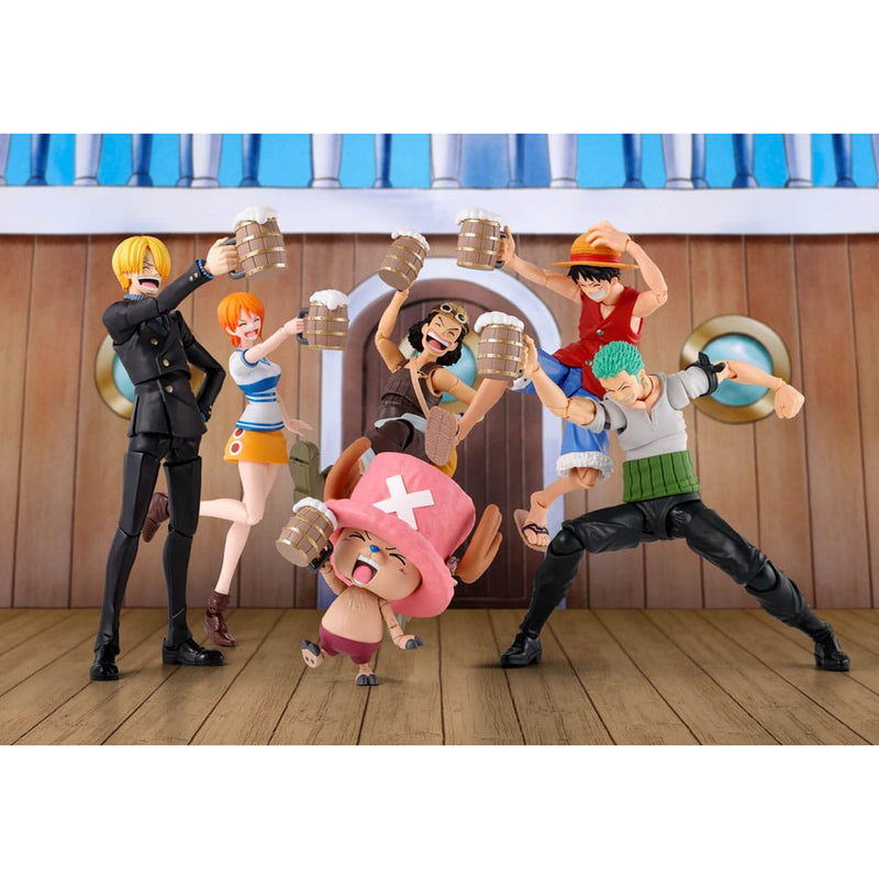 One Piece S.H. Figuarts Accessory Set The Straw Hat Crew Party Set image 2