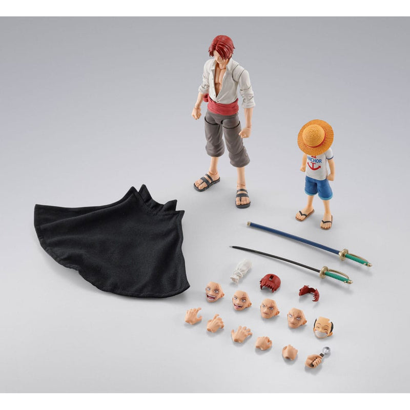 One Piece S.H. Figuarts Shanks and Monkey D. Luffy (Childhood)