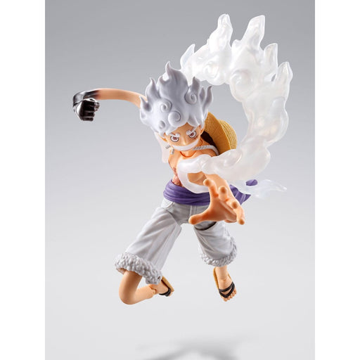One Piece S.H.Figuarts Action Figure Monkey D. Luffy Gear 5 -Future Island Egghead image 1