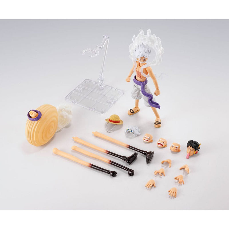 One Piece S.H.Figuarts Action Figure Monkey D. Luffy Gear 5 -Future Island Egghead image 2