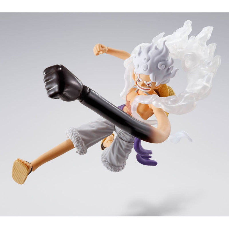 One Piece S.H.Figuarts Action Figure Monkey D. Luffy Gear 5 -Future Island Egghead image 3