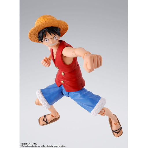 One Piece S.H. Figuarts Action Figure Monkey D. Luffy Romance Dawn image 1