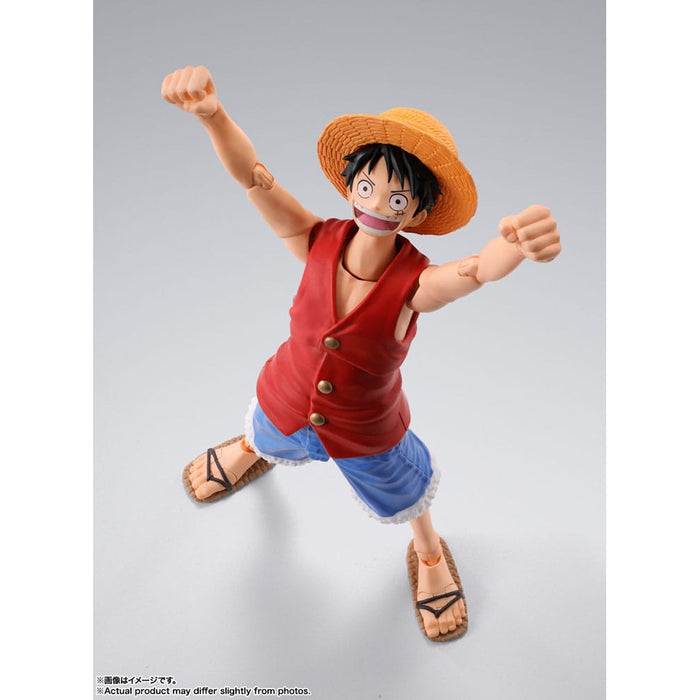 One Piece S.H. Figuarts Action Figure Monkey D. Luffy Romance Dawn image 2