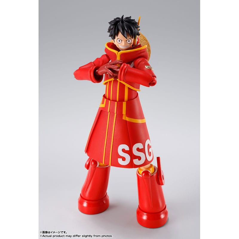 One Piece S.H.Figuarts Monkey D. Luffy (Future Island Egghead) Action Figure image 1