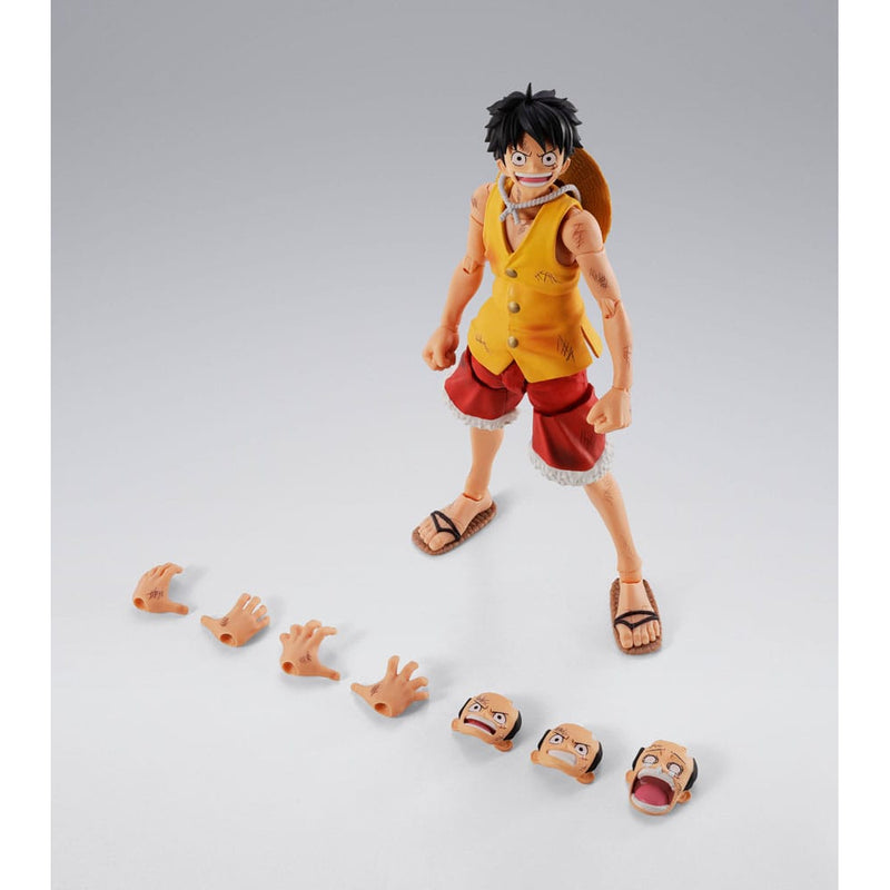 One Piece S.H.Figuarts Monkey D. Luffy (Summit War of Marineford) Action Figure image 10