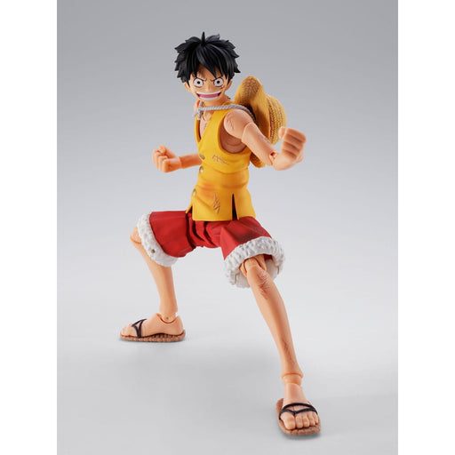One Piece S.H.Figuarts Monkey D. Luffy (Summit War of Marineford) Action Figure image 1