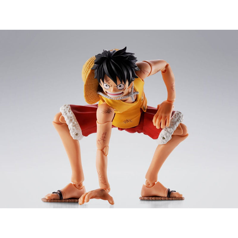 One Piece S.H.Figuarts Monkey D. Luffy (Summit War of Marineford) Action Figure image 2