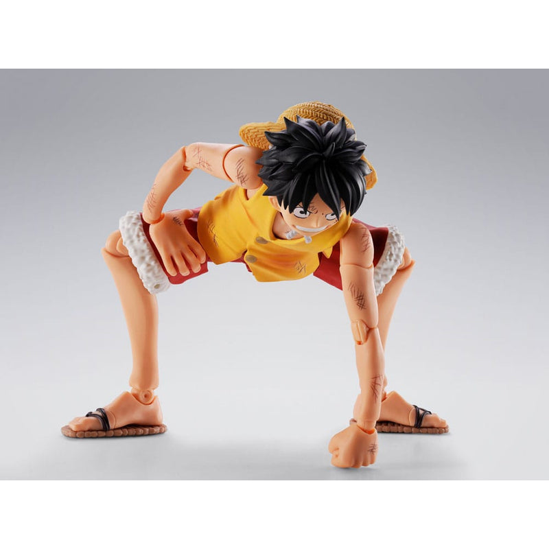 One Piece S.H.Figuarts Monkey D. Luffy (Summit War of Marineford) Action Figure image 3