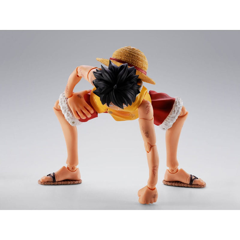 One Piece S.H.Figuarts Monkey D. Luffy (Summit War of Marineford) Action Figure image 4