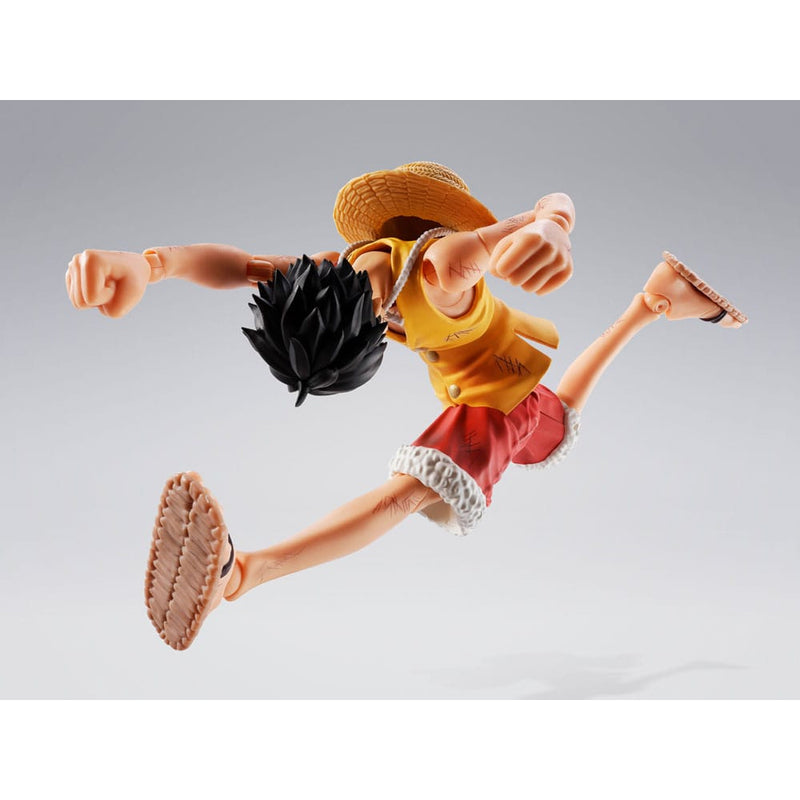 One Piece S.H.Figuarts Monkey D. Luffy (Summit War of Marineford) Action Figure image 5