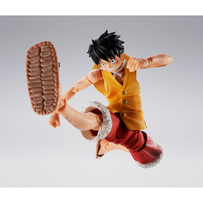 One Piece S.H.Figuarts Monkey D. Luffy (Summit War of Marineford) Action Figure image 6