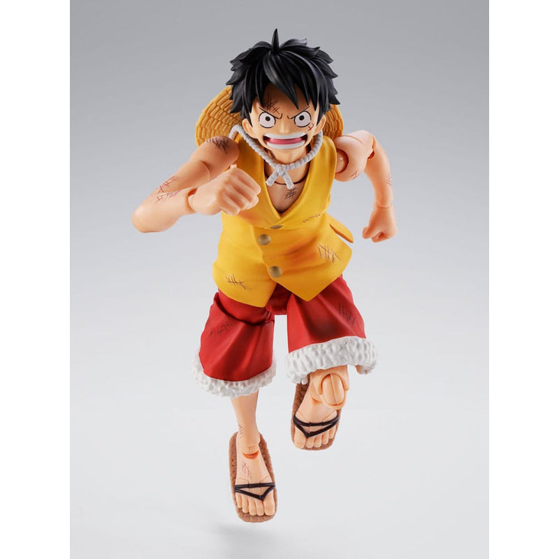 One Piece S.H.Figuarts Monkey D. Luffy (Summit War of Marineford) Action Figure image 8