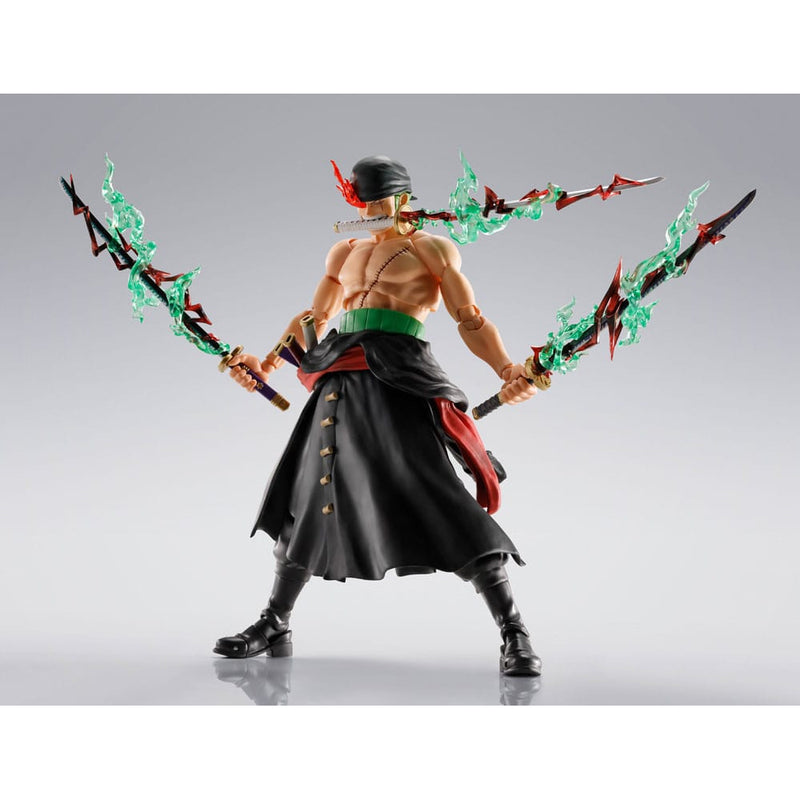 One Piece S.H.Figuarts Roronoa Zoro (The King of Hell) Action Figure image 4