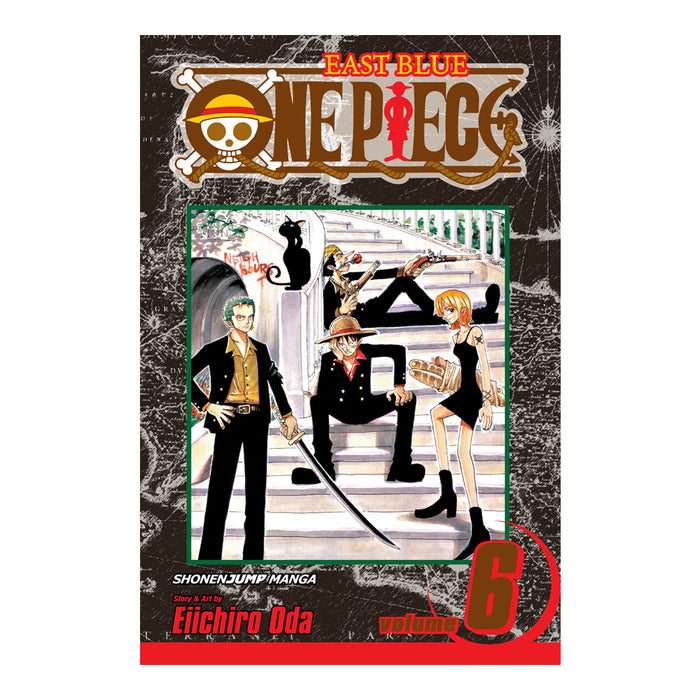 One Piece Volume 06 Manga Book Front Cover