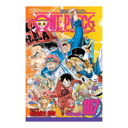 One Piece Volume 107 Manga Book Front Cover