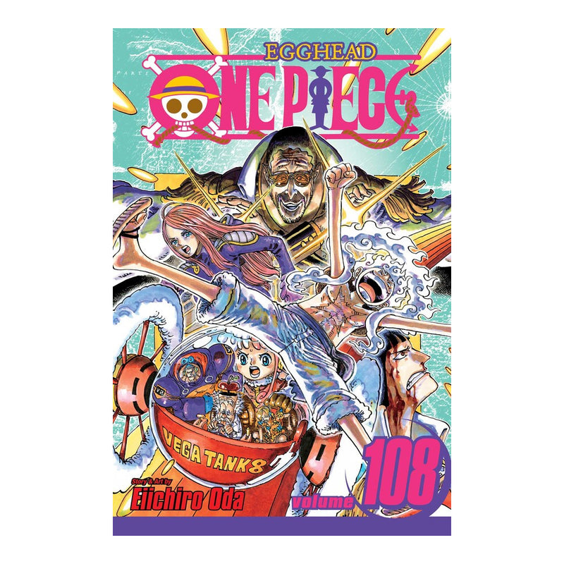 One Piece Volume 108 Manga Book Front Cover