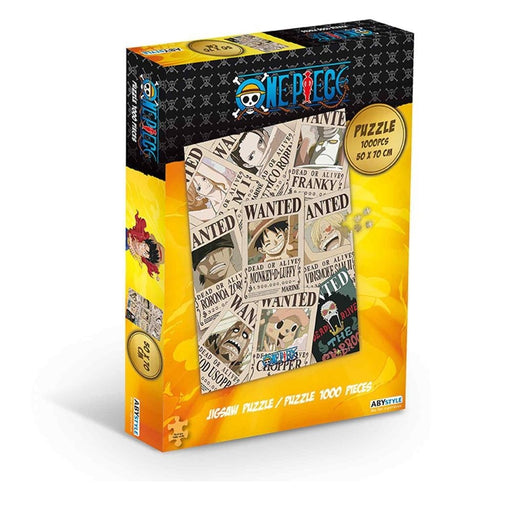 One Piece Wanted Posters 1000 Piece Jigsaw Puzzle image 1