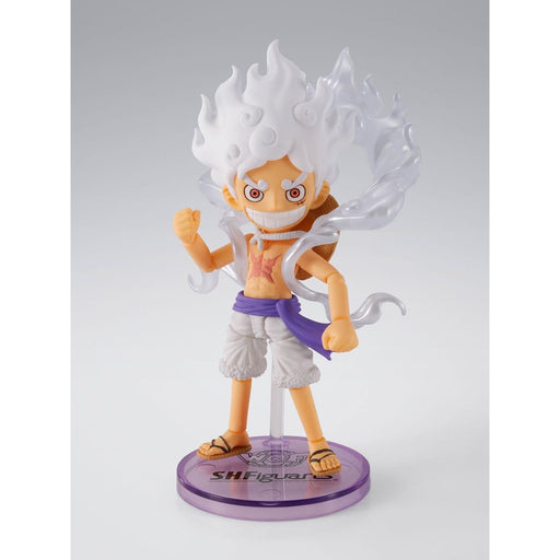 One Piece World Collactable Figures x S.H. Figuarts Action Figure Monkey D. Luffy Gear 5 image 1