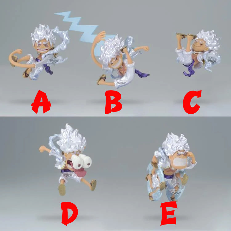 One Piece World Collectable Mini Figure Monkey D. Luffy Gear 5