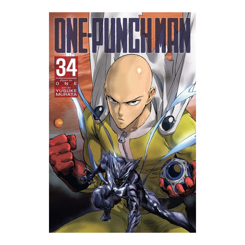 One Punch Man - Vol. 34 Manga Book Front Cover